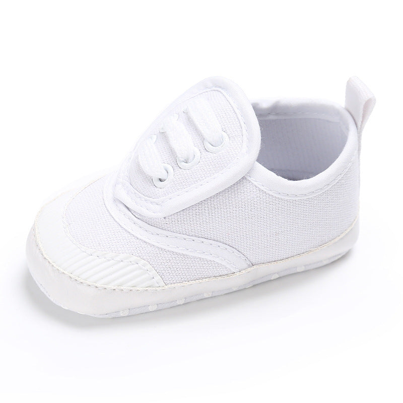 Soft Sole Casual Canvas Shoes for 0-1 Year Olds