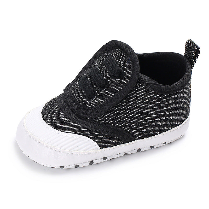 Soft Sole Casual Canvas Shoes for 0-1 Year Olds